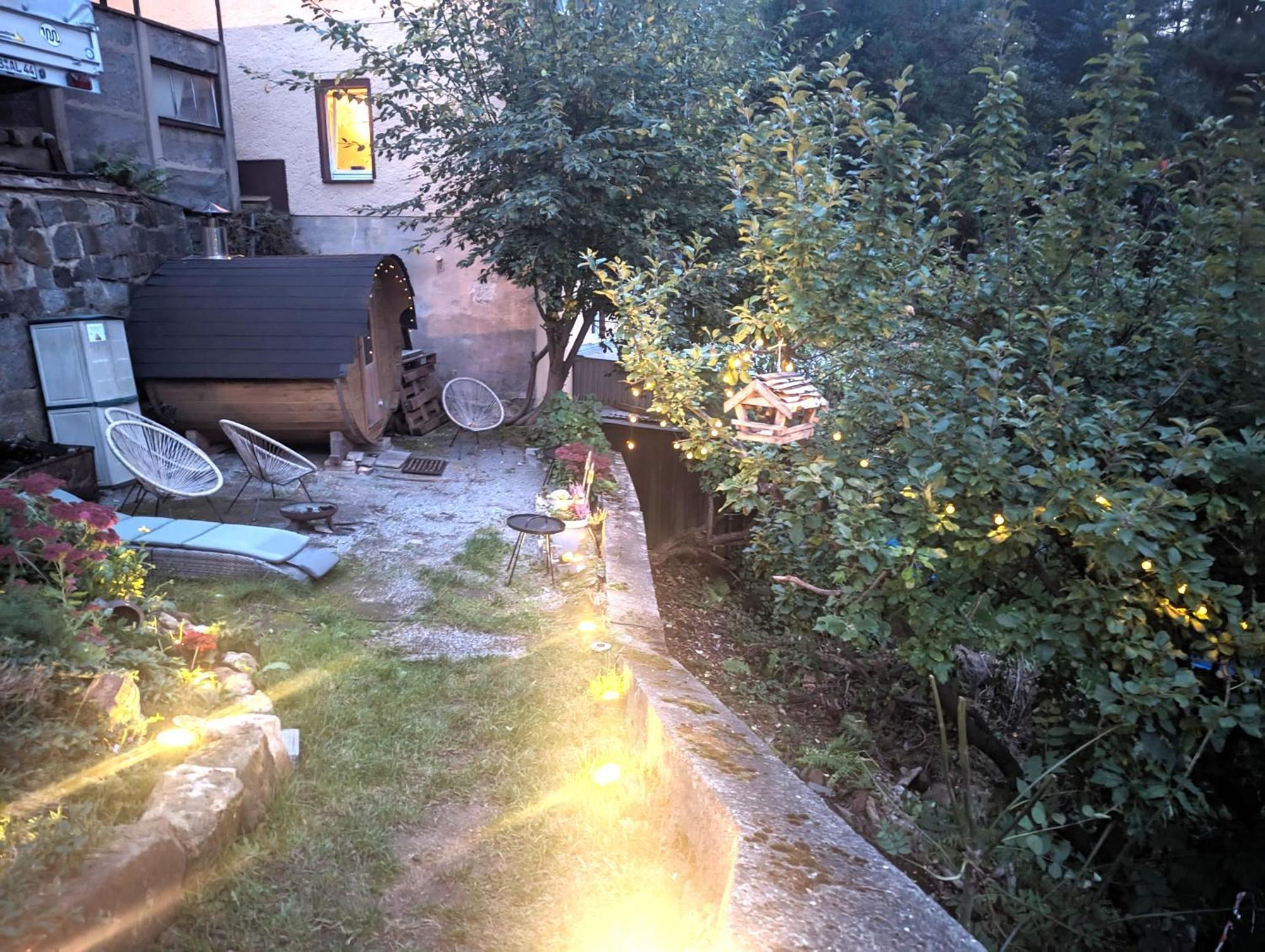 Famzi - Urlaubsmagie - Familienwohnung Mit Gemeinschaftsgarten, -Sauna & -Pool Sebnitz Buitenkant foto